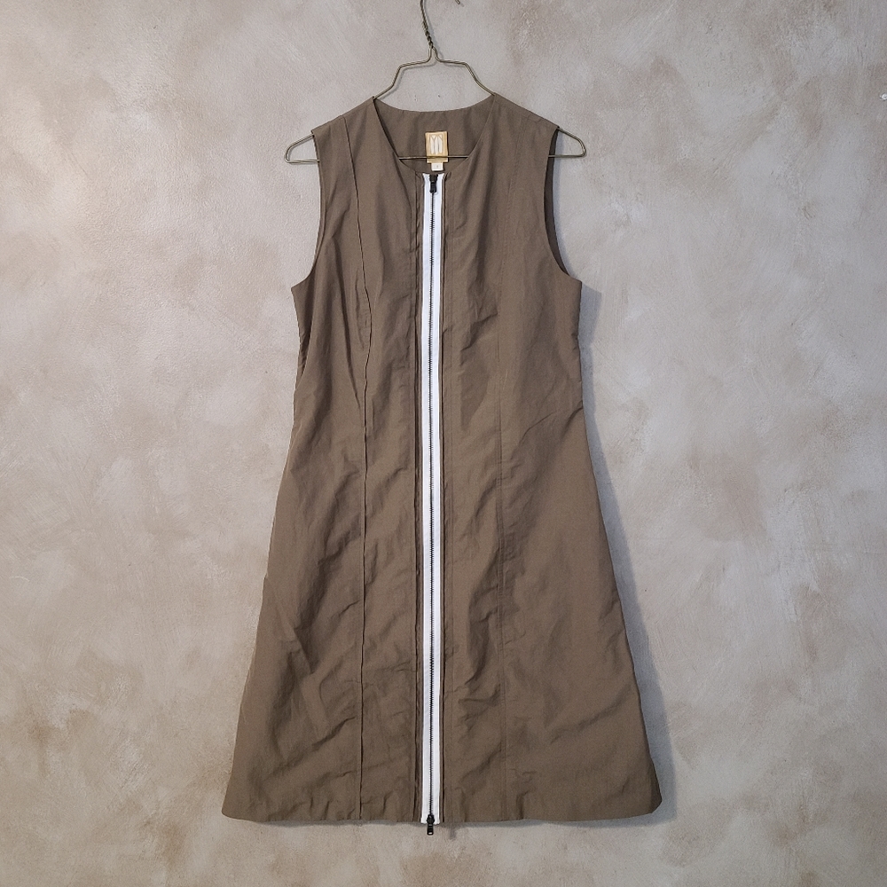Lyn Devon zippered tank dress